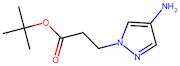 tert-Butyl 3-(4-amino-1H-pyrazol-1-yl)propanoate