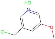 3-(Chloromethyl)-5-methoxypyridine hydrochloride