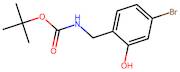 tert-Butyl 4-bromo-2-hydroxybenzylcarbamate