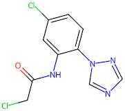 2-Chloro-n-[5-chloro-2-(1h-1,2,4-triazol-1-yl)phenyl]acetamide