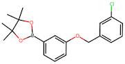 2-(3-((3-Chlorobenzyl)oxy)phenyl)-4,4,5,5-tetramethyl-1,3,2-dioxaborolane