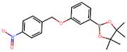 4,4,5,5-Tetramethyl-2-(3-((4-nitrobenzyl)oxy)phenyl)-1,3,2-dioxaborolane