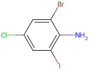 2-Bromo-4-chloro-6-iodoaniline