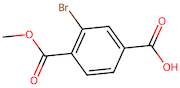 3-Bromo-4-(methoxycarbonyl)benzoic acid