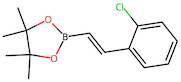 (E)-2-(2-Chlorostyryl)-4,4,5,5-tetramethyl-1,3,2-dioxaborolane