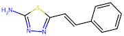 5-[(1E)-2-Phenylethenyl]-1,3,4-thiadiazol-2-amine