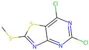 5,7-Dichloro-2-(methylthio)thiazolo[4,5-d]pyrimidine