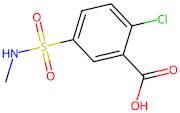 2-Chloro-5-(methylsulfamoyl)benzoic acid