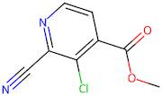 Methyl 3-chloro-2-cyano-pyridine-4-carboxylate