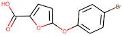 5-(4-Bromophenoxy)-2-furoic acid