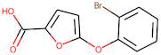 5-(2-Bromophenoxy)-2-furoic acid