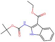 Ethyl 2-((tert-butoxycarbonyl)amino)-1h-indole-3-carboxylate