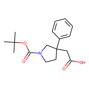 [1-(tert-Butoxycarbonyl)-3-phenylpyrrolidin-3-yl]acetic acid