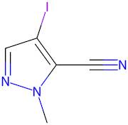 4-Iodo-2-methylpyrazole-3-carbonitrile