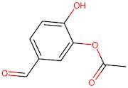 5-Formyl-2-hydroxyphenyl acetate