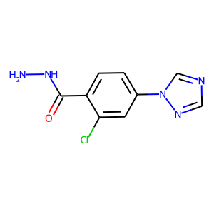 2-Chloro-4-(1H-1,2,4-triazol-1-yl)benzhydrazide