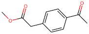 Methyl 2-(4-acetylphenyl)acetate