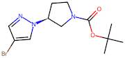 Tert-butyl (S)-3-(4-bromo-1H-pyrazol-1-yl)pyrrolidine-1-carboxylate