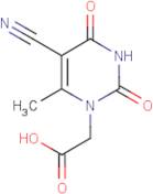 (5-Cyano-3,4-dihydro-2,4-dioxo-6-methylpyrimidin-1(2H)-yl)acetic acid