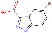 6-Bromo-[1,2,4]triazolo[4,3-a]pyridine-3-carboxylic acid