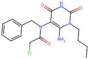 n-(6-Amino-1-butyl-2,4-dioxo-1,2,3,4-tetrahydropyrimidin-5-yl)-n-benzyl-2-chloroacetamide