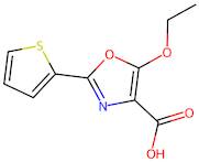 5-Ethoxy-2-(thiophen-2-yl)oxazole-4-carboxylic acid