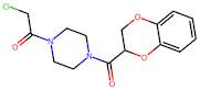 2-Chloro-1-[4-(2,3-dihydro-1,4-benzodioxine-2-carbonyl)piperazin-1-yl]ethan-1-one