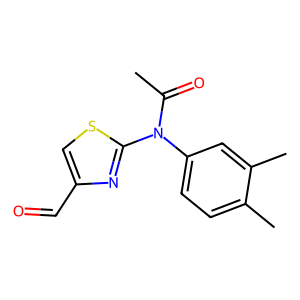 n-(3,4-Dimethylphenyl)-n-(4-formyl-1,3-thiazol-2-yl)acetamide