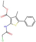 Ethyl 2-(2-chloroacetamido)-4-methyl-5-phenylthiophene-3-carboxylate