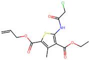 4-Ethyl 2-(2-propen-1-yl) 5-[(2-chloroacetyl)amino]-3-methyl-2,4-thiophenedicarboxylate