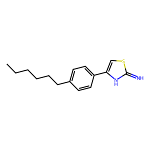 4-(4-Hexylphenyl)thiazol-2(3h)-imine