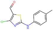 4-Chloro-2-[(4-methylphenyl)amino]-1,3-thiazole-5-carbaldehyde