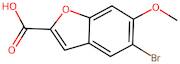 5-bromo-6-methoxybenzofuran-2-carboxylic acid