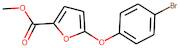 Methyl 5-(4-bromophenoxy)-2-furoate