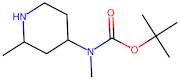 Tert-butyl methyl(2-methylpiperidin-4-yl)carbamate