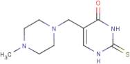 2,3-Dihydro-5-[(4-methylpiperazin-1-yl)methyl]-2-thioxopyrimidin-4(1H)-one