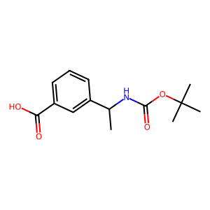 3-(1-((tert-Butoxycarbonyl)amino)ethyl)benzoic acid