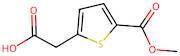 2-(5-(Methoxycarbonyl)thiophen-2-yl)acetic acid