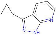 3-Cyclopropyl-1H-pyrazolo[3,4-b]pyridine