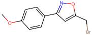 5-(Bromomethyl)-3-(4-methoxyphenyl)-1,2-oxazole