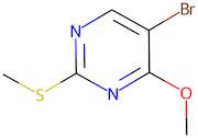 5-Bromo-4-methoxy-2-(methylthio)pyrimidine