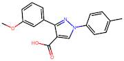 3-(3-Methoxyphenyl)-1-(p-tolyl)-1H-pyrazole-4-carboxylic acid