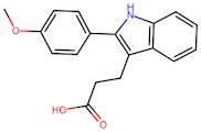 3-[2-(4-methoxyphenyl)-1h-indol-3-yl]propanoic acid