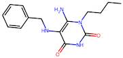 6-Amino-5-(benzylamino)-1-butyl-1,2,3,4-tetrahydropyrimidine-2,4-dione