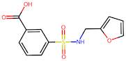 3-[(furan-2-ylmethyl)sulfamoyl]benzoic acid