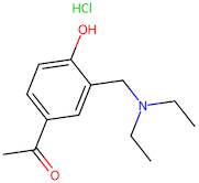 1-{3-[(diethylamino)methyl]-4-hydroxyphenyl}ethan-1-one hydrochloride