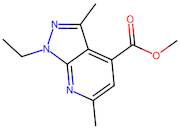 Methyl 1-ethyl-3,6-dimethyl-1h-pyrazolo[3,4-b]pyridine-4-carboxylate