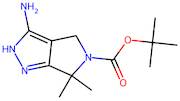 tert-Butyl 3-amino-6,6-dimethyl-4,6-dihydropyrrolo[3,4-c]pyrazole-5(2H)-carboxylate