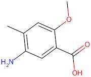 5-Amino-2-methoxy-4-methylbenzoic acid