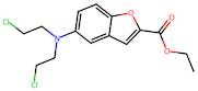 Ethyl 5-(bis(2-chloroethyl)amino)benzofuran-2-carboxylate